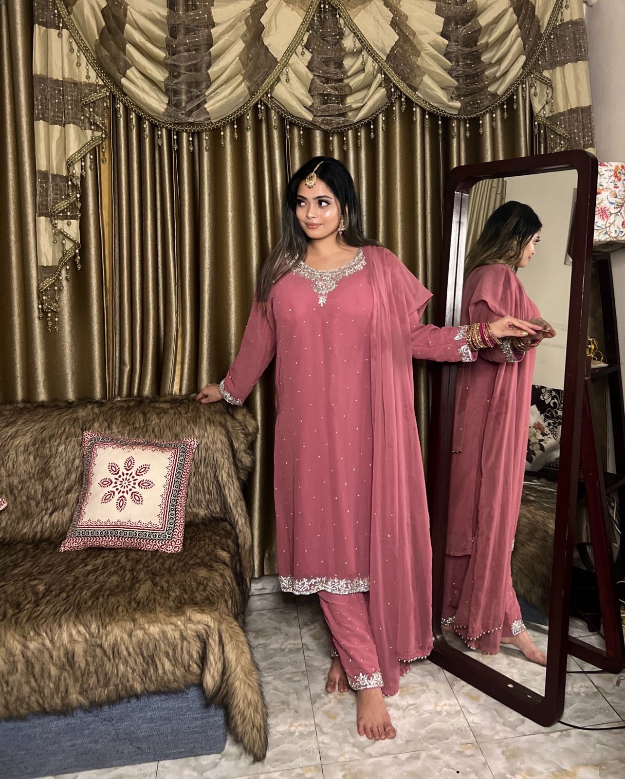 Pakistani Koti set - Image 2