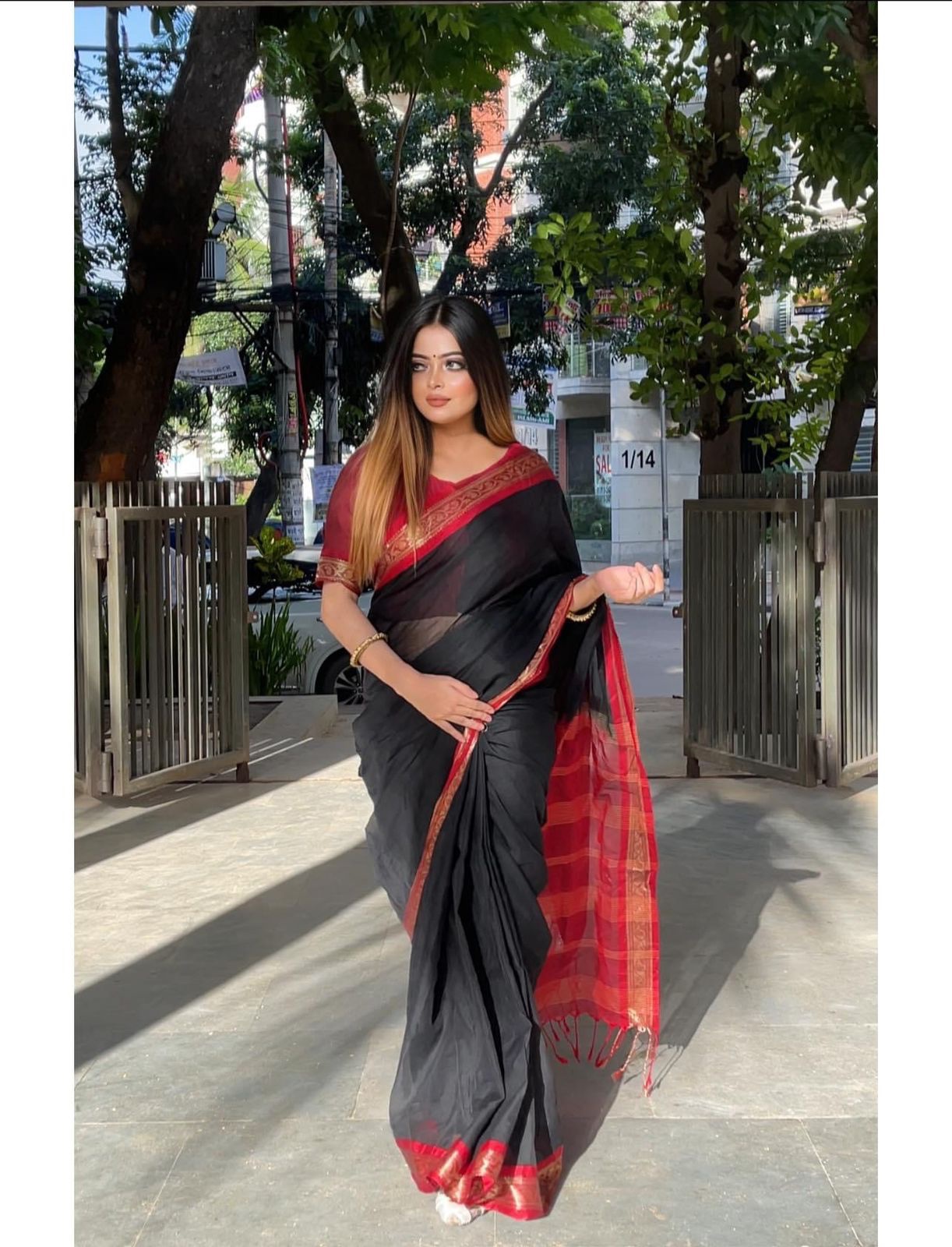 Indian Cotton Saree
